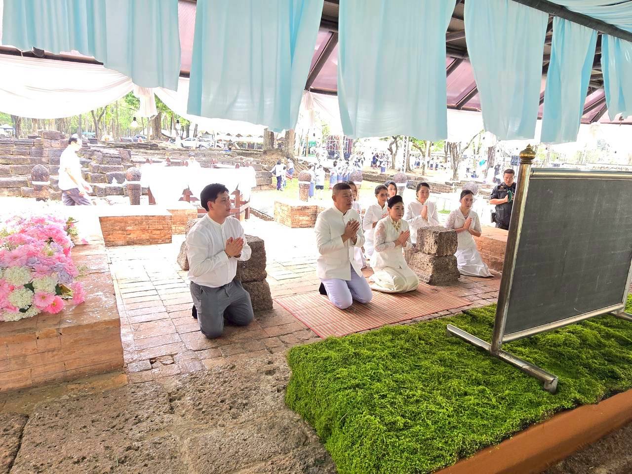 title - วันที่ 24 กุมภาพันธ์ 2569 นายวิทูล ประดิษฐบุญ พร้อมด้วย เจ้าหน้าที่ ส.ป.ก.ปราจีนบุรี เข้าร่วมพิธีบวงสรวงงานเทศกาลมาฆปูรมีศรีปราจีน ครั้งที่ 40